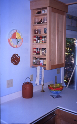 Spice cabinet. Spice cabinet.